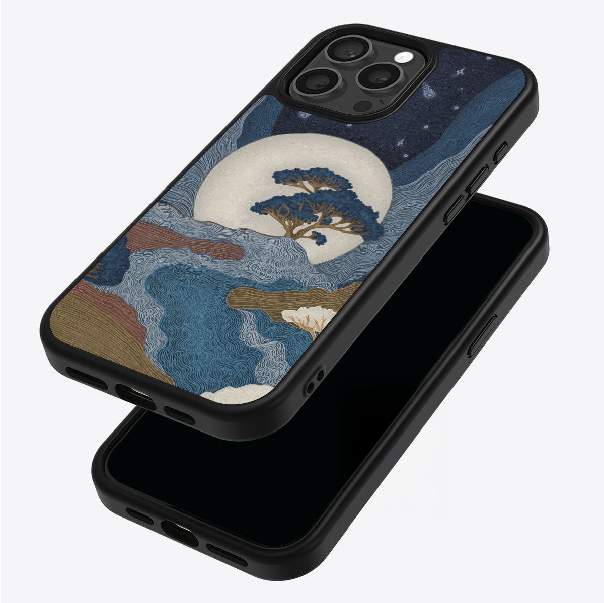 Aura Farming iPhone 13 Pro Max case – back and side view
