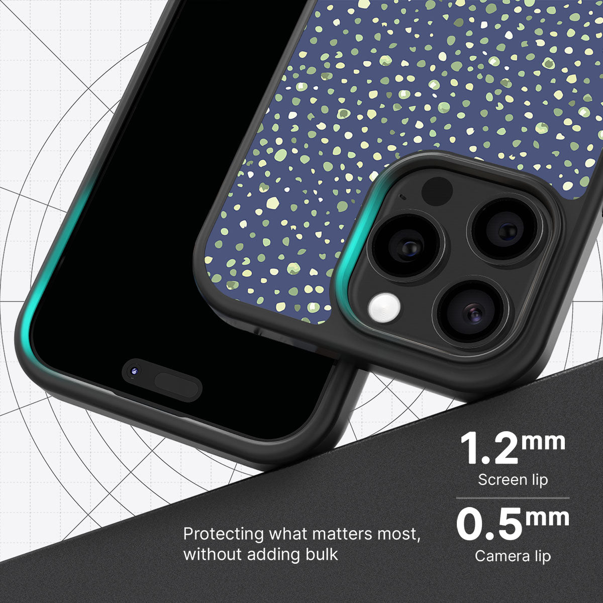 Blue Spring Dew - iPhone 13 Pro Max Case #case type_core (magsafe), #case type_core (non magsafe)