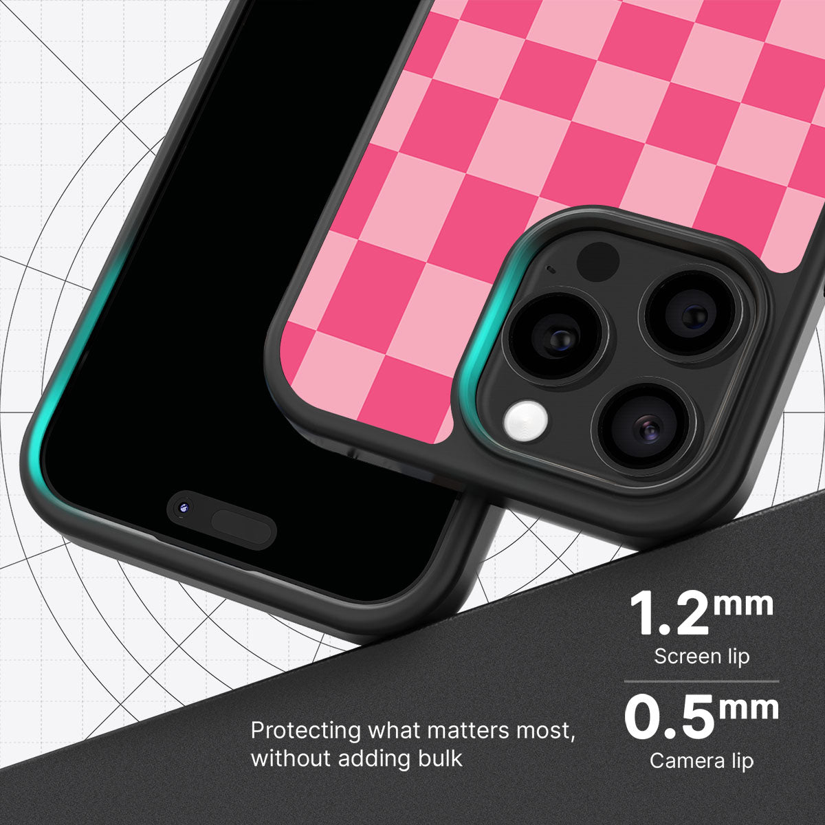 Candy Check slim iPhone 13 Pro Max phone case