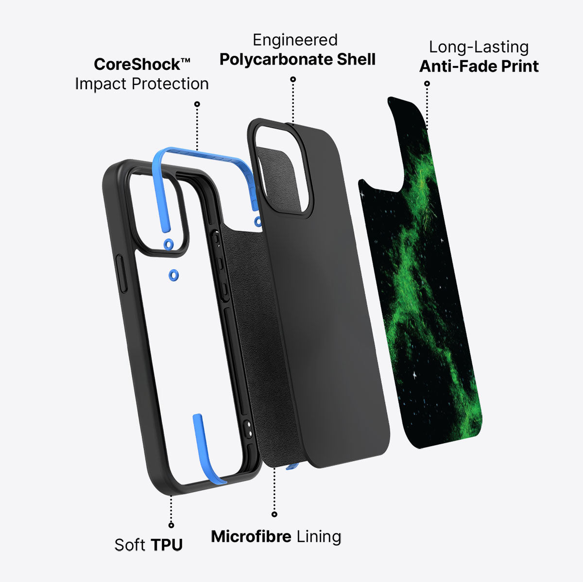 Milkyway Gazing - iPhone 13 Pro Max Case #case type_core (non magsafe)