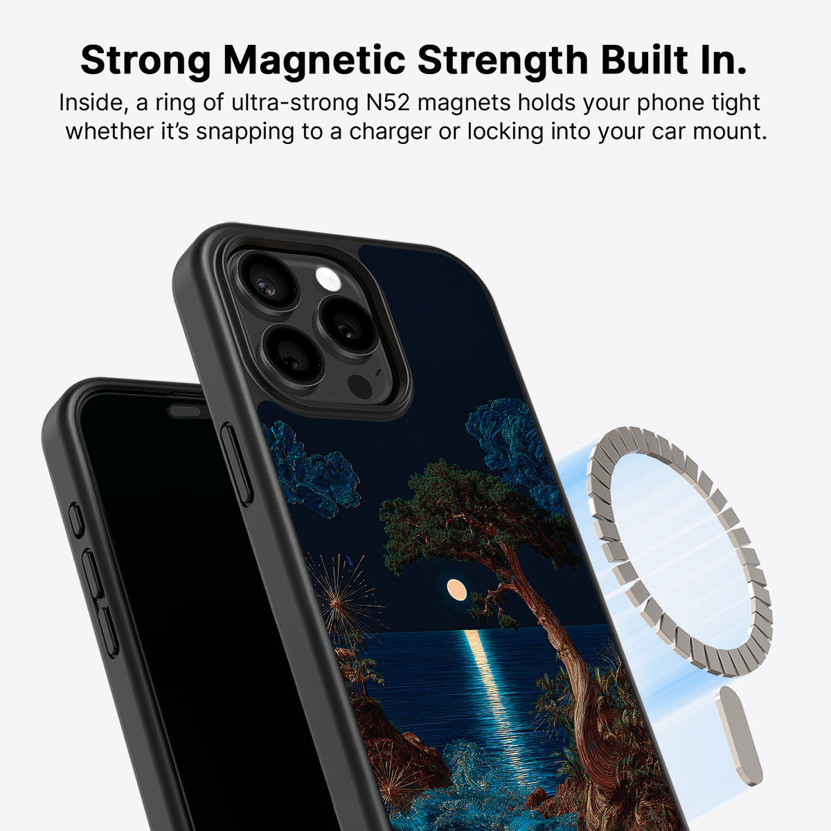 iPhone 13 Pro Max MagSafe case – Quiet Moon design