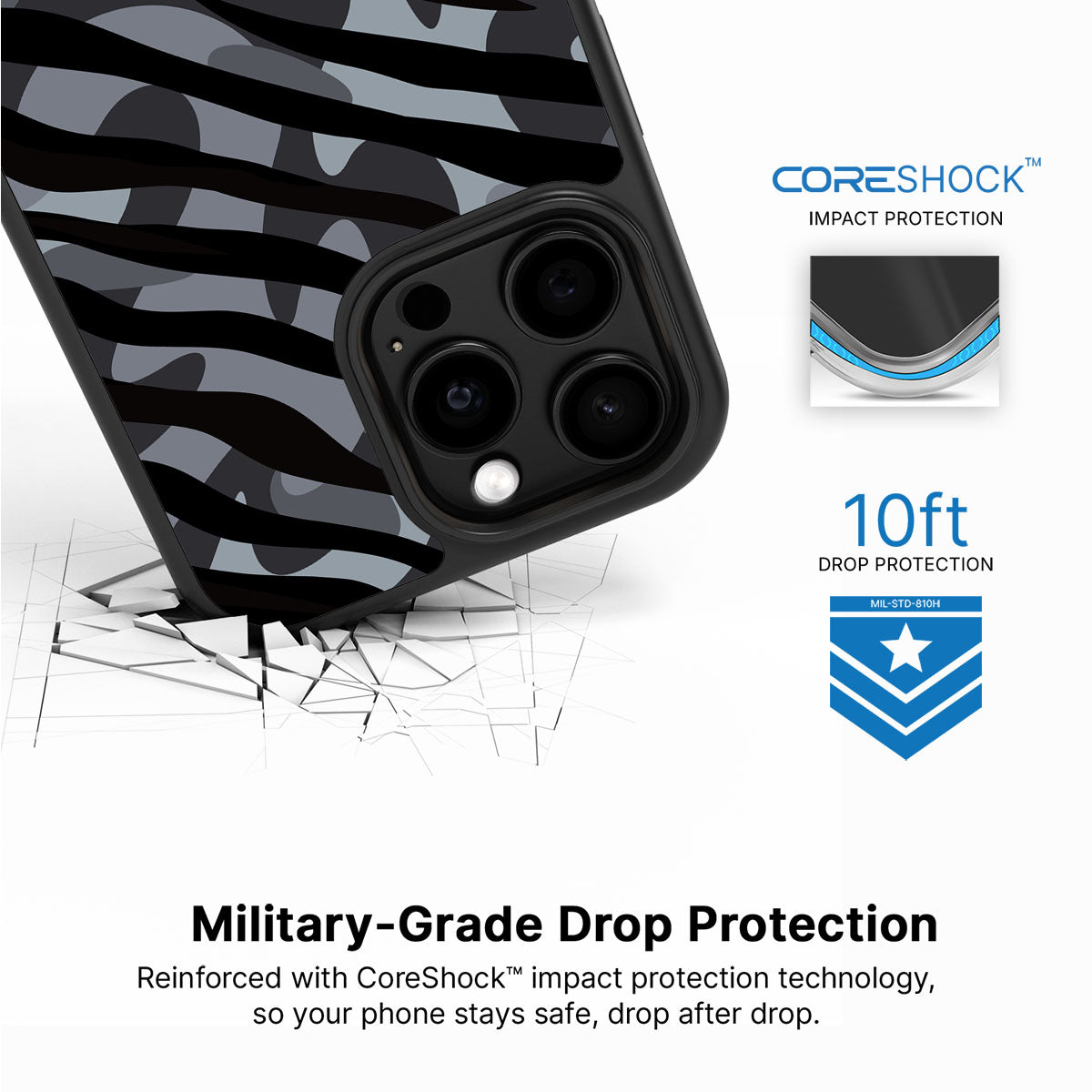 Stealth Camo - iPhone 13 Pro Max Case, #case type_core (magsafe), #case type_core (non magsafe)
