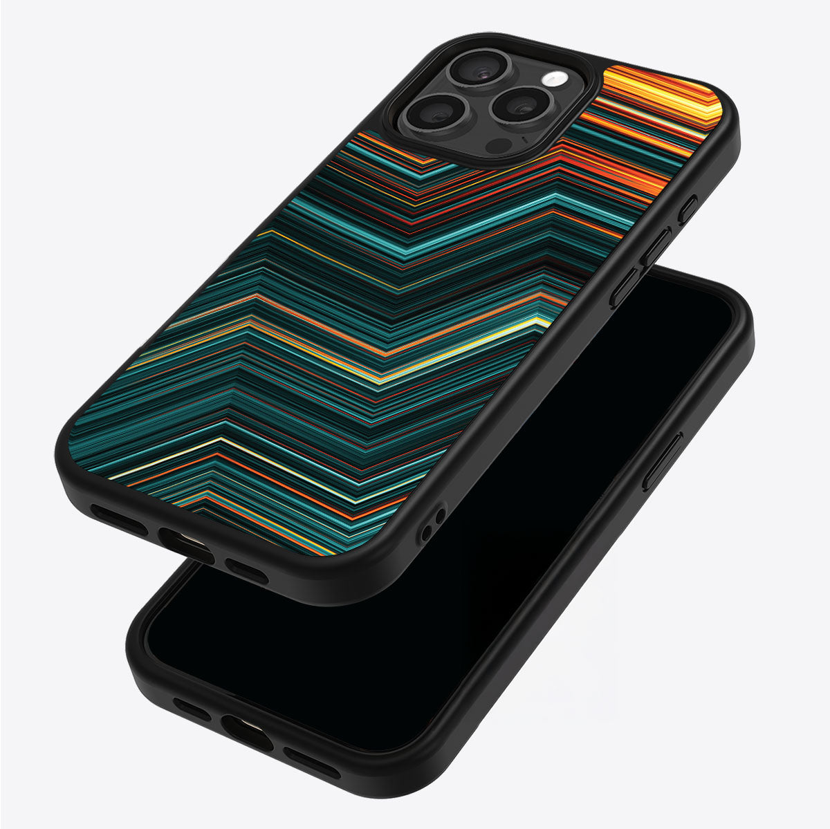 Techno Waves - iPhone 13 Pro Max Case #case type_core (magsafe), #case type_core (non magsafe)
