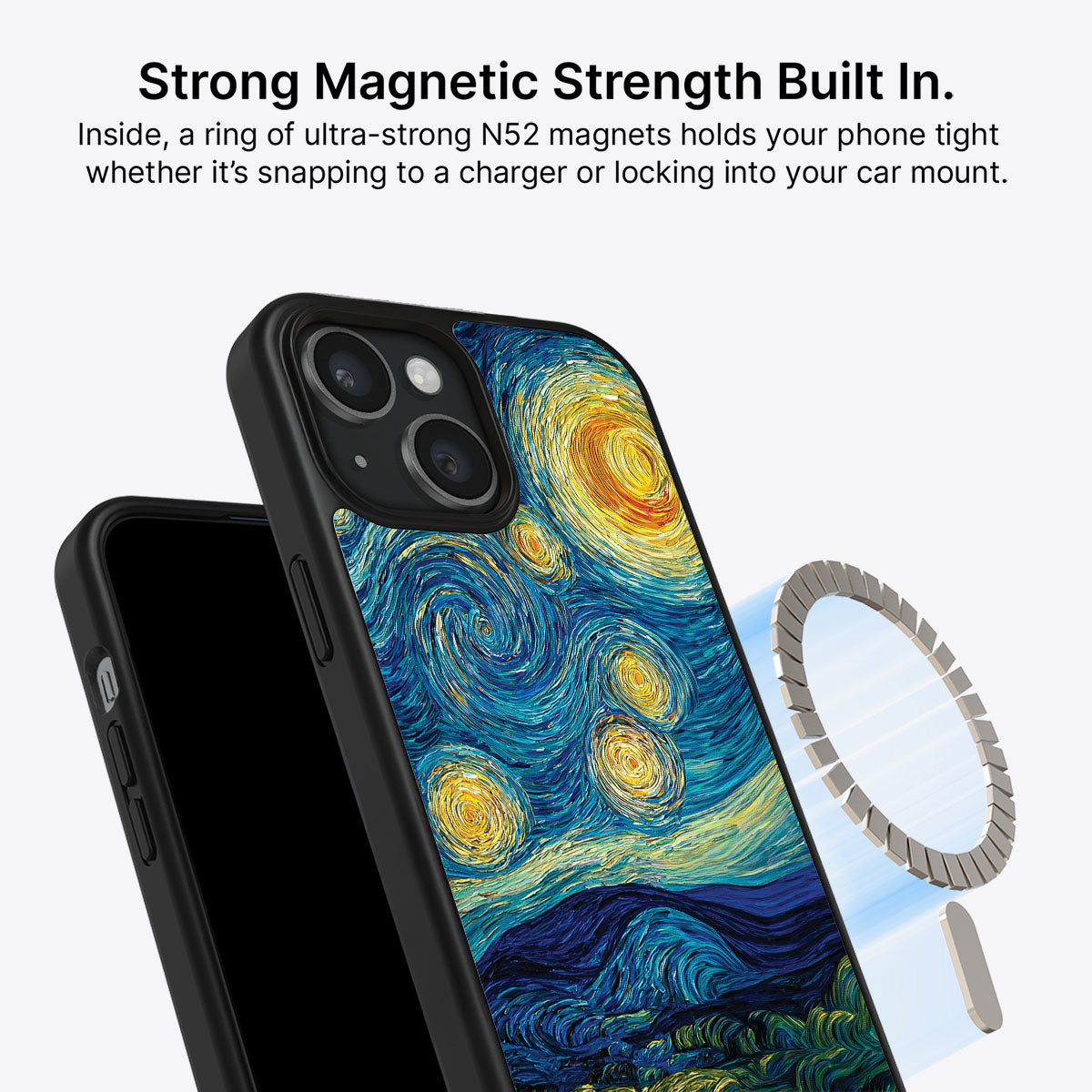 iPhone 14 MagSafe case – Astral Waves design