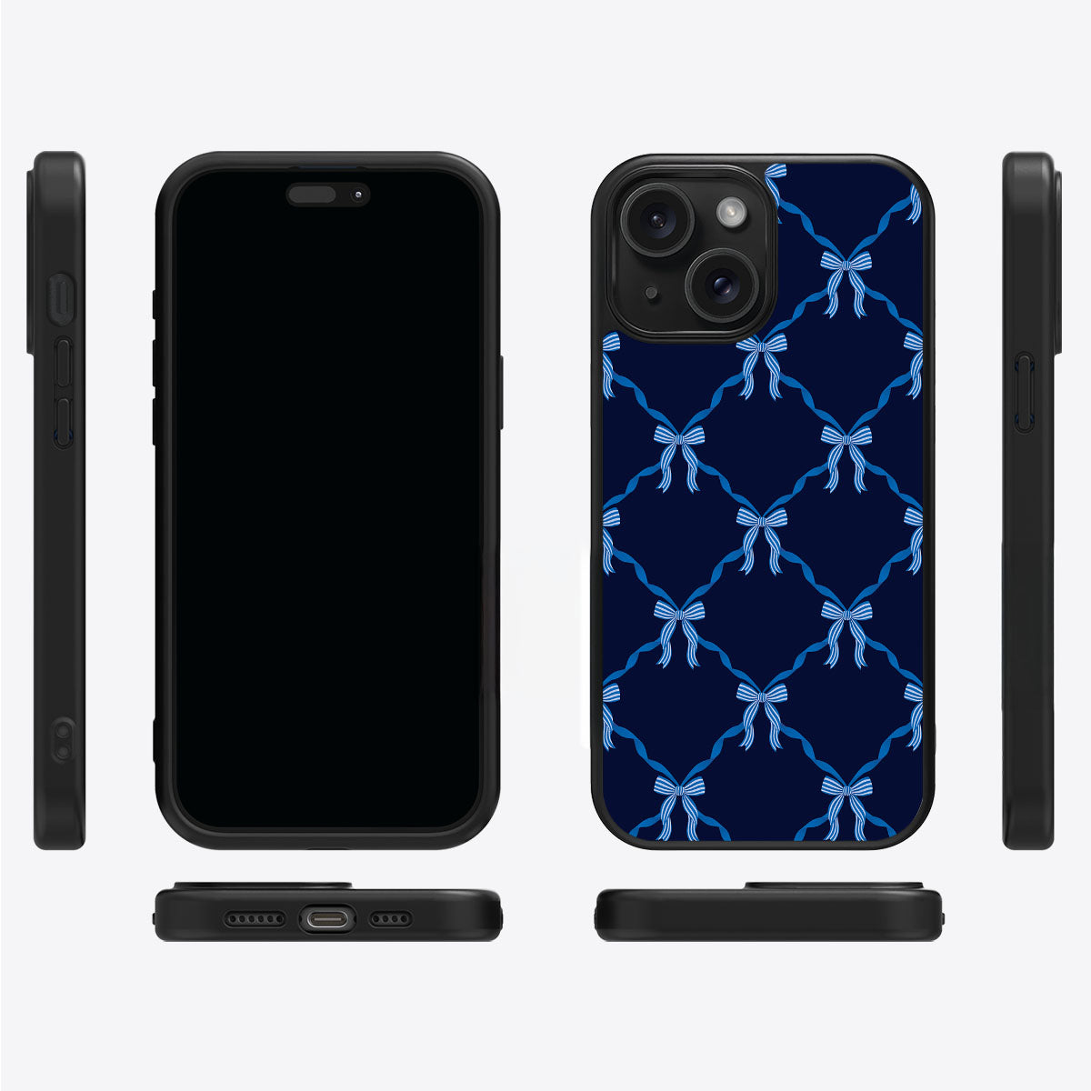 Azure Elegance - iPhone 14 Case