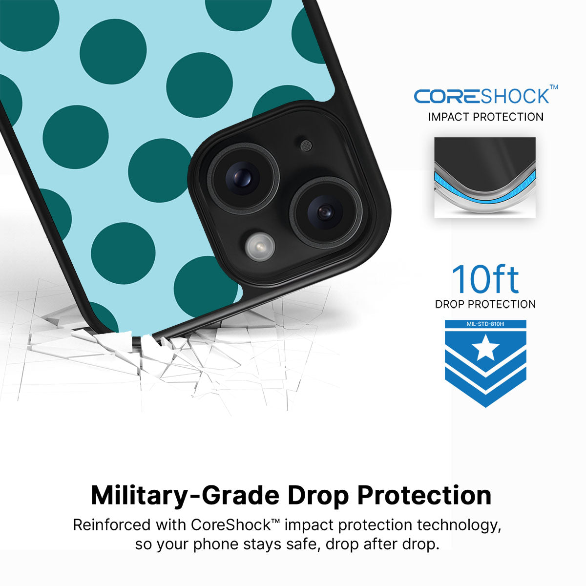 Coral Bed - iPhone 14 Case #case type_core (magsafe), #case type_core (non magsafe)