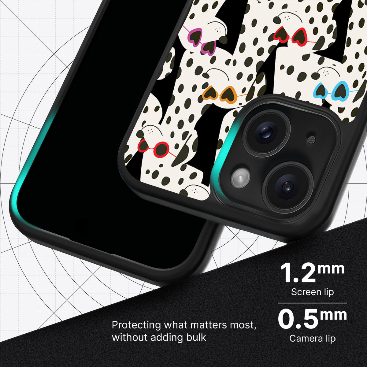 Dalmatian Dog - iPhone 14 Case, #case type_core (magsafe), #case type_core (non magsafe)