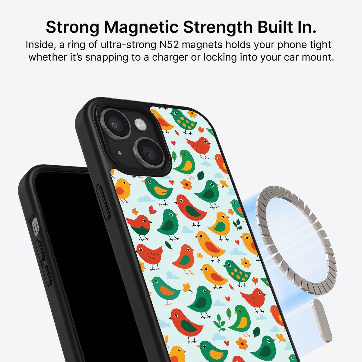 Feathered Friends - iPhone 14 Case #case type_core (magsafe)