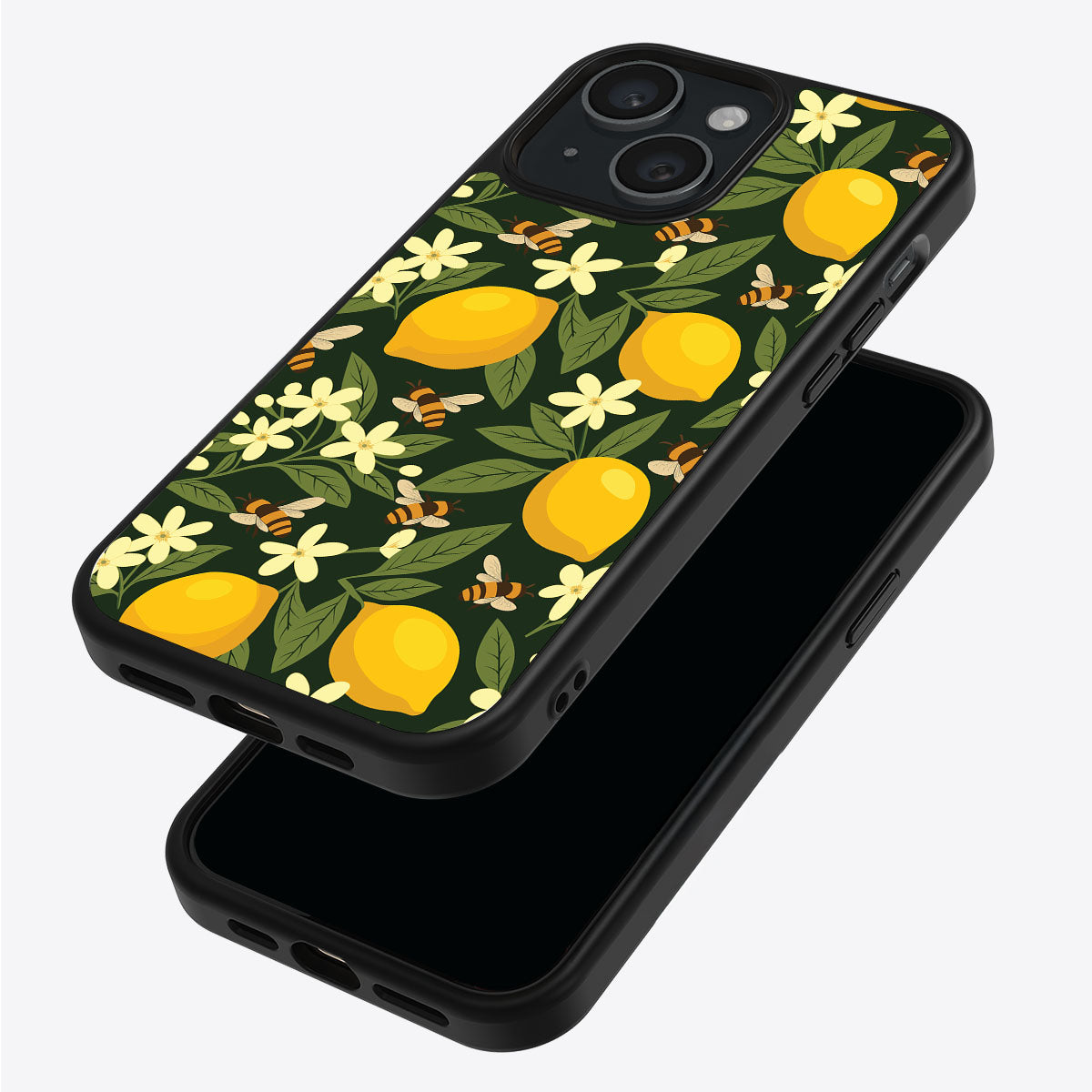 Lemon and Bees - iPhone 14 Case #case type_core (magsafe), #case type_core (non magsafe)