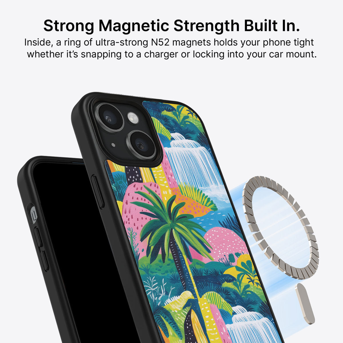 Lively Amazon - iPhone 14 Case #case type_core (magsafe)