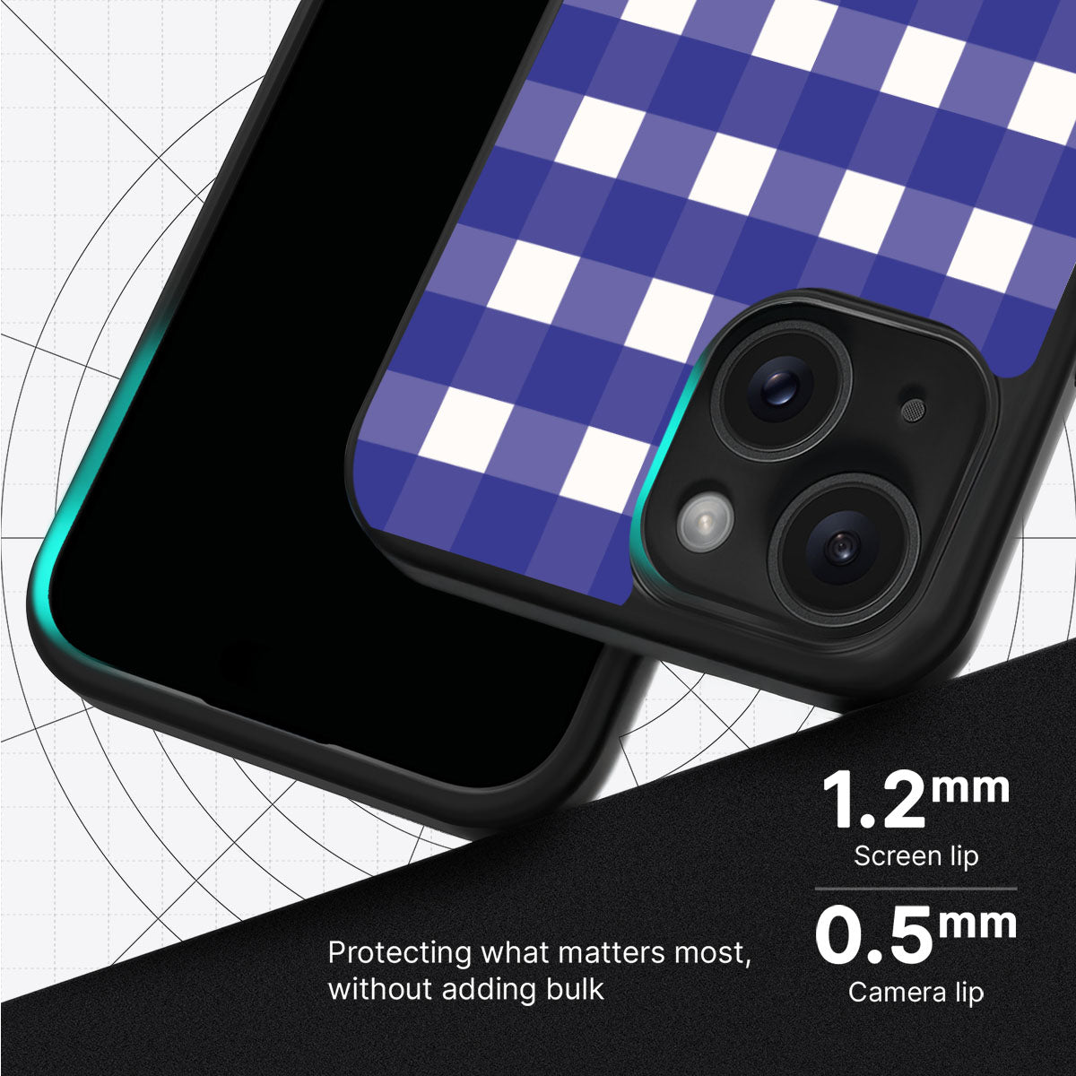 Nautical Grid - iPhone 14 Case