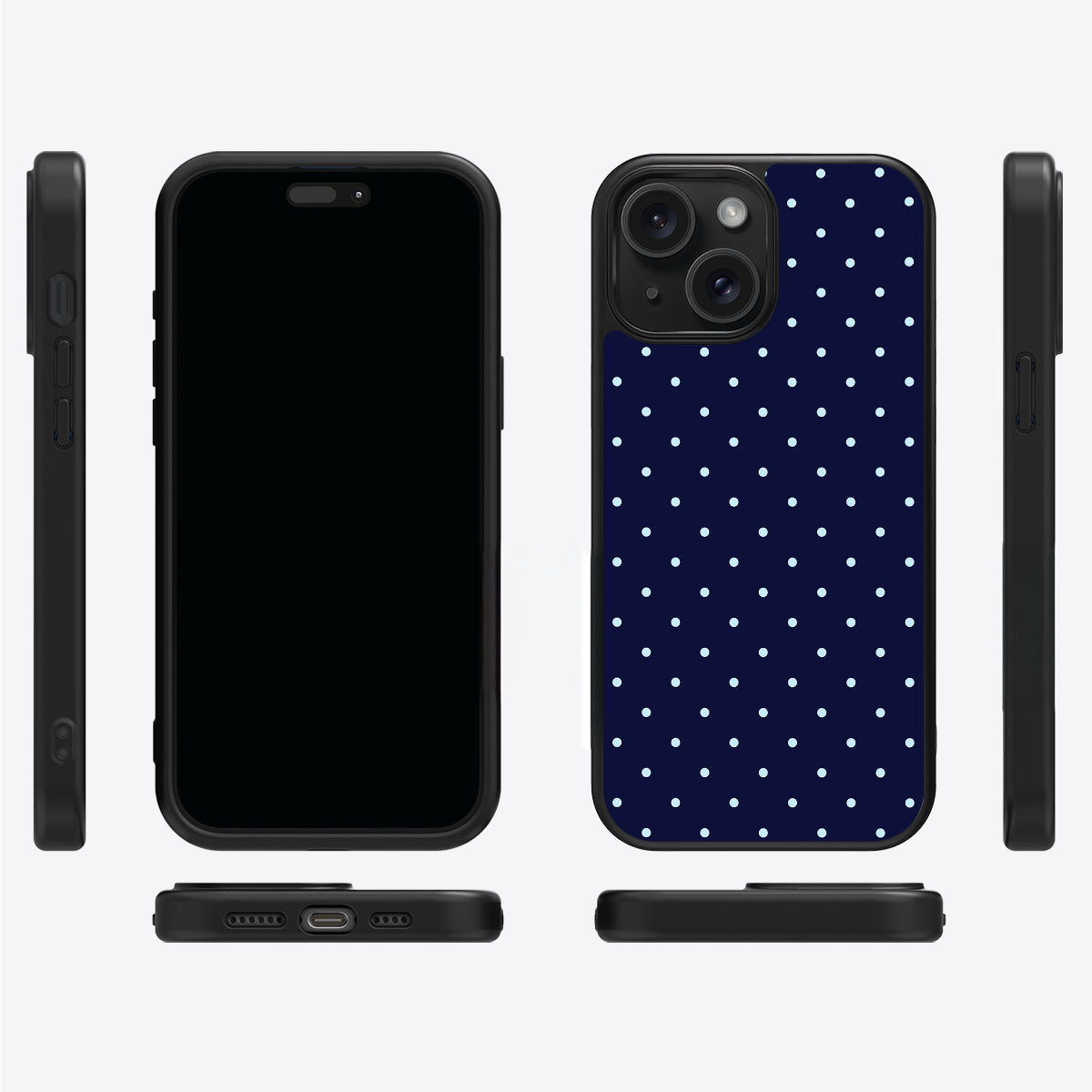 Navy Whisper - iPhone 14 Case #case type_core (magsafe), #case type_core (non magsafe)
