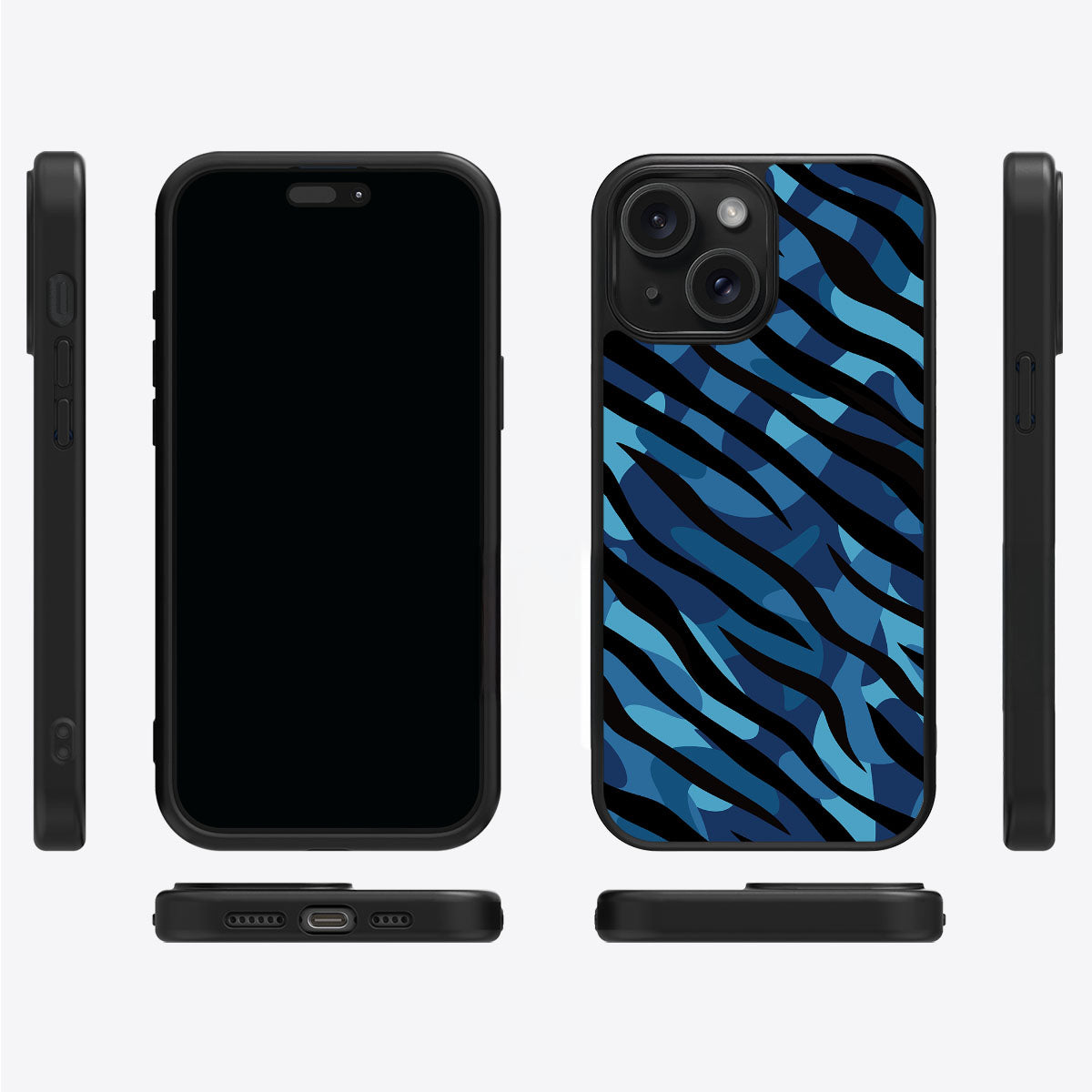 Ocean Camo - iPhone 14 Case, #case type_core (magsafe), #case type_core (non magsafe)