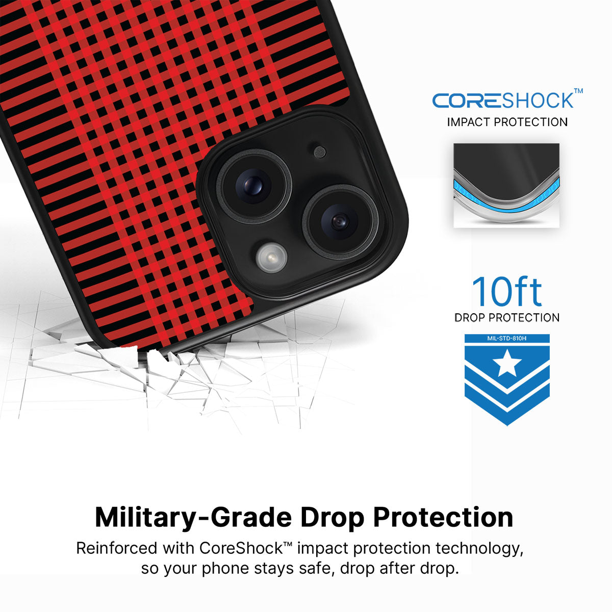 Red Basket - iPhone 14 Case