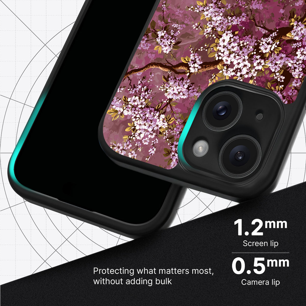 Rose Whisper - iPhone 14 Case #case type_core (magsafe), #case type_core (non magsafe)