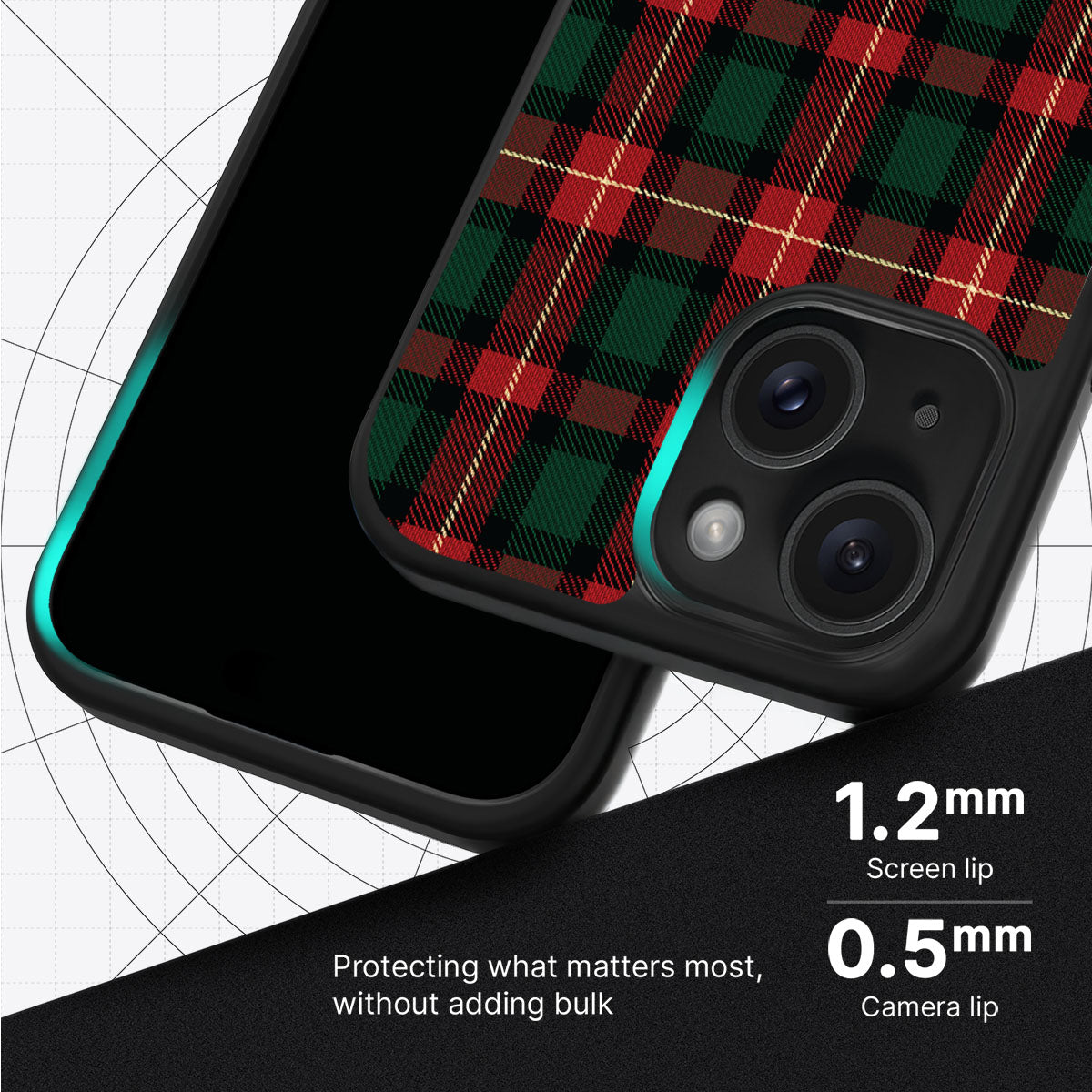 Royal Tartan - iPhone 14 Case #case type_core (magsafe), #case type_core (non magsafe)