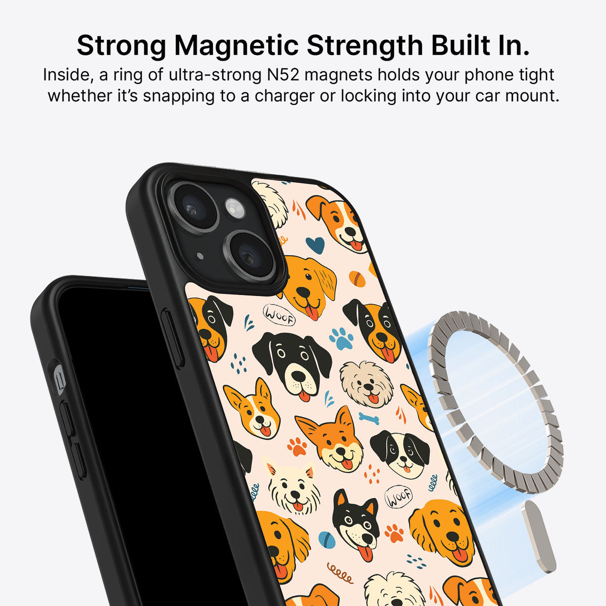 Woof Squad - iPhone 14 Case, #case type_core (magsafe)