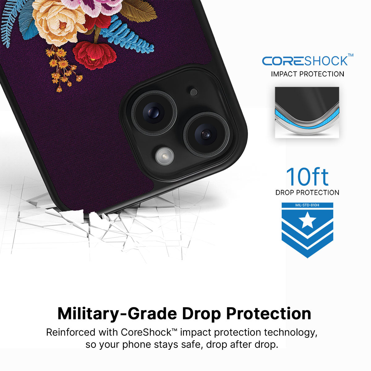 Baroque Bloom - iPhone 14 Plus Case