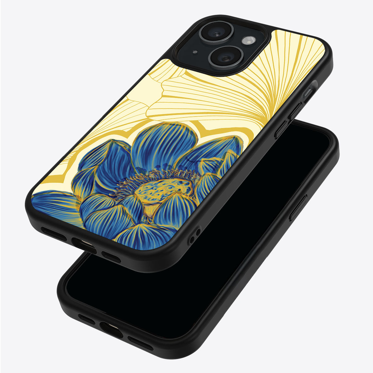 Blue Lotus - iPhone 14 Plus Case #case type_core (magsafe), #case type_core (non magsafe)