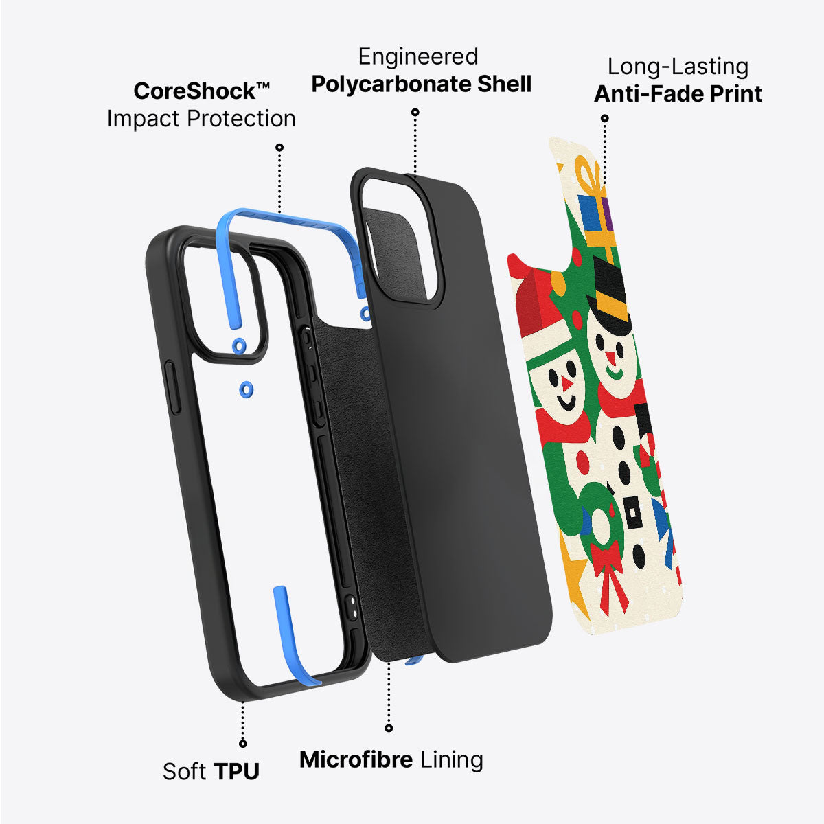 Family Santa - iPhone 14 Plus Case #case type_core (non magsafe)