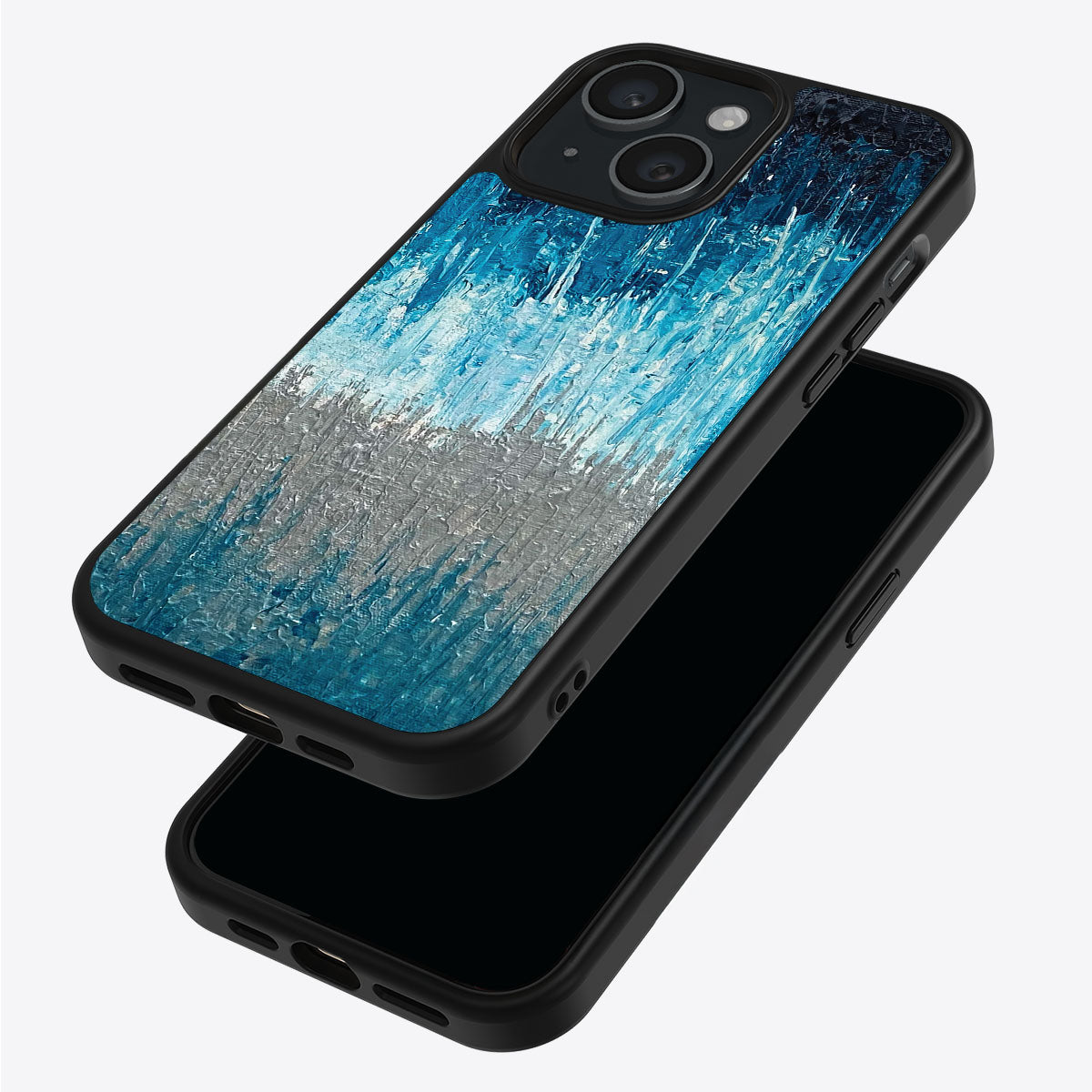 Impasto Tides - iPhone 14 Plus Case #case type_core (magsafe), #case type_core (non magsafe)
