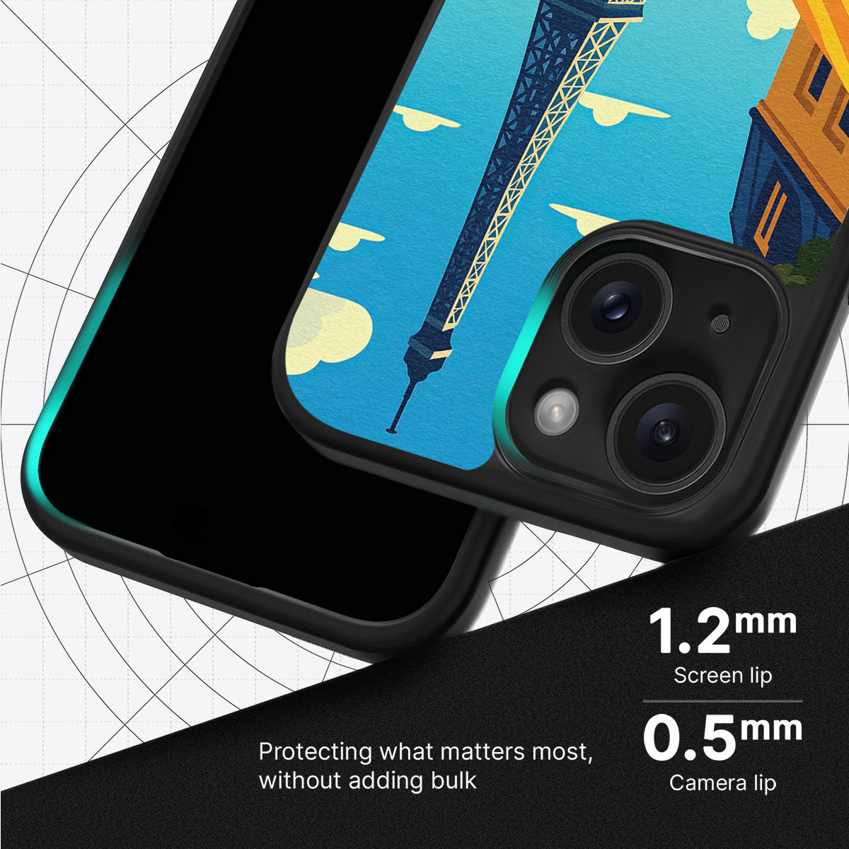 Paris - iPhone 14 Plus Case #case type_core (magsafe), #case type_core (non magsafe)