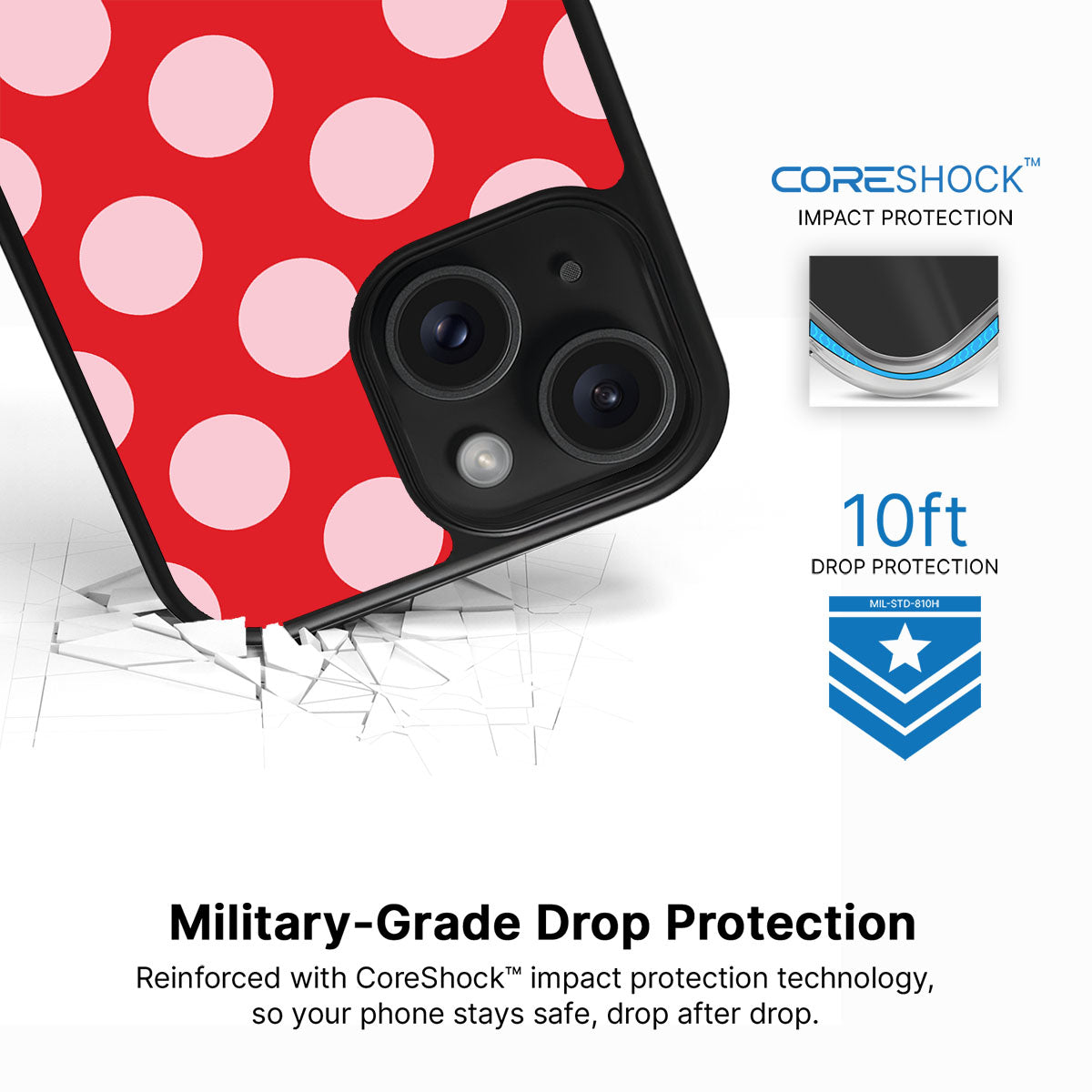 Rouge Blush - iPhone 14 Plus Case #case type_core (magsafe), #case type_core (non magsafe)