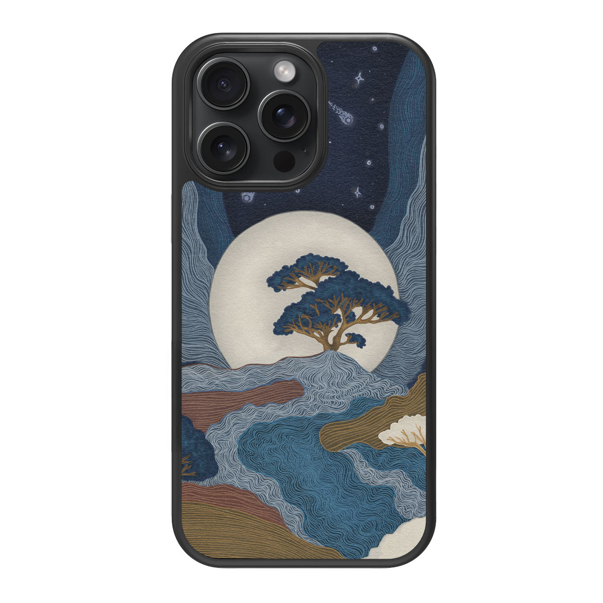 Aura Farming design back view – iPhone 14 Pro case