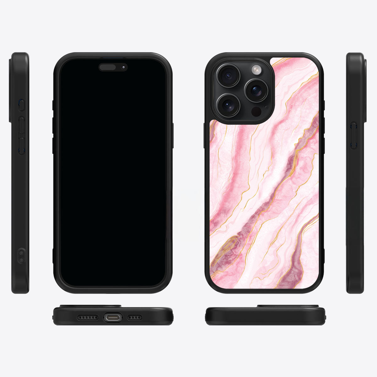 Blushed Marble - iPhone 14 Pro Case, #case type_core (magsafe), #case type_core (non magsafe)