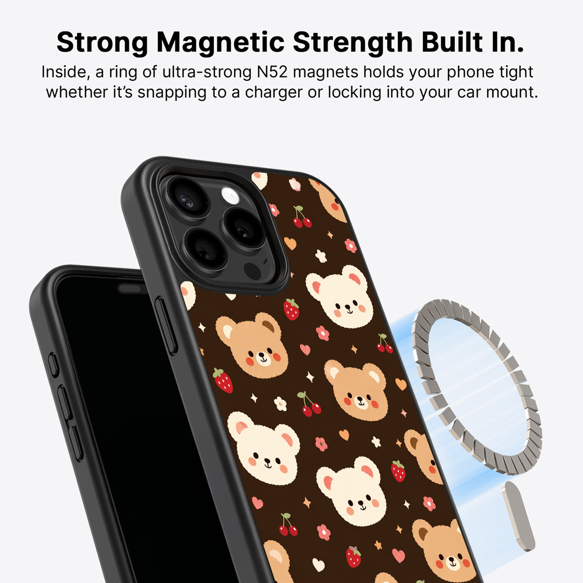 iPhone 14 Pro MagSafe case – Cocoa Cuddles design