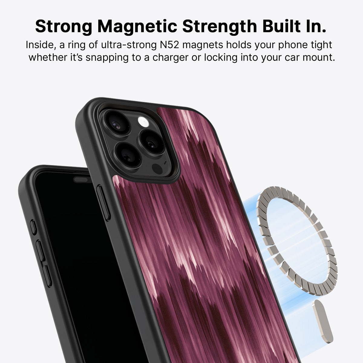 iPhone 14 Pro MagSafe case – Ikat Haze design