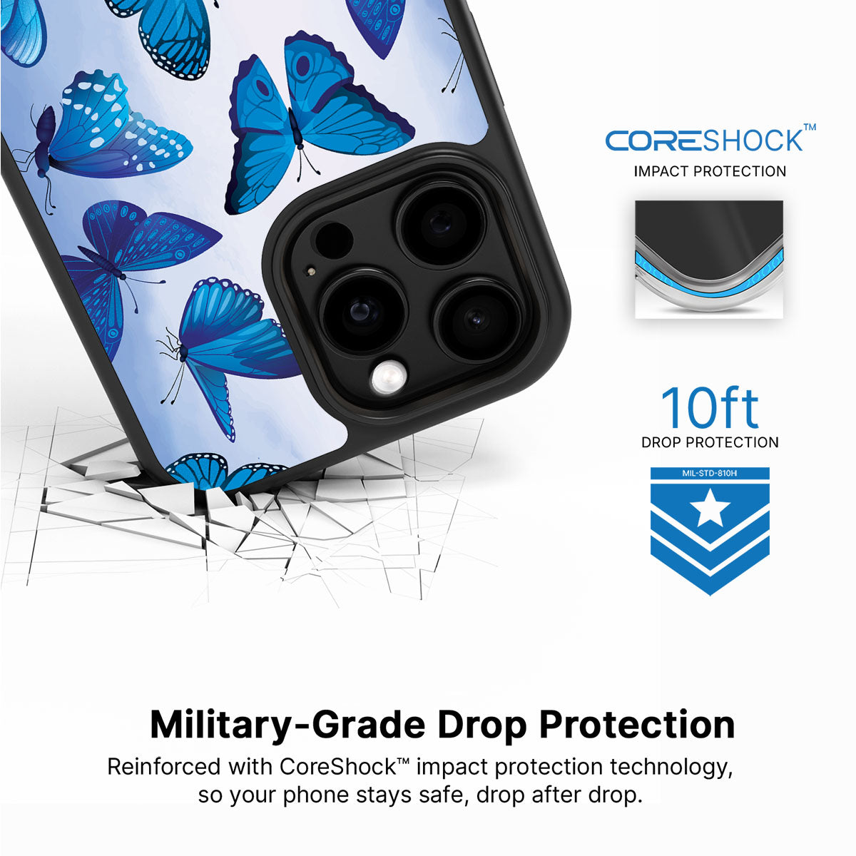 Magic Butterflies - iPhone 14 Pro Case