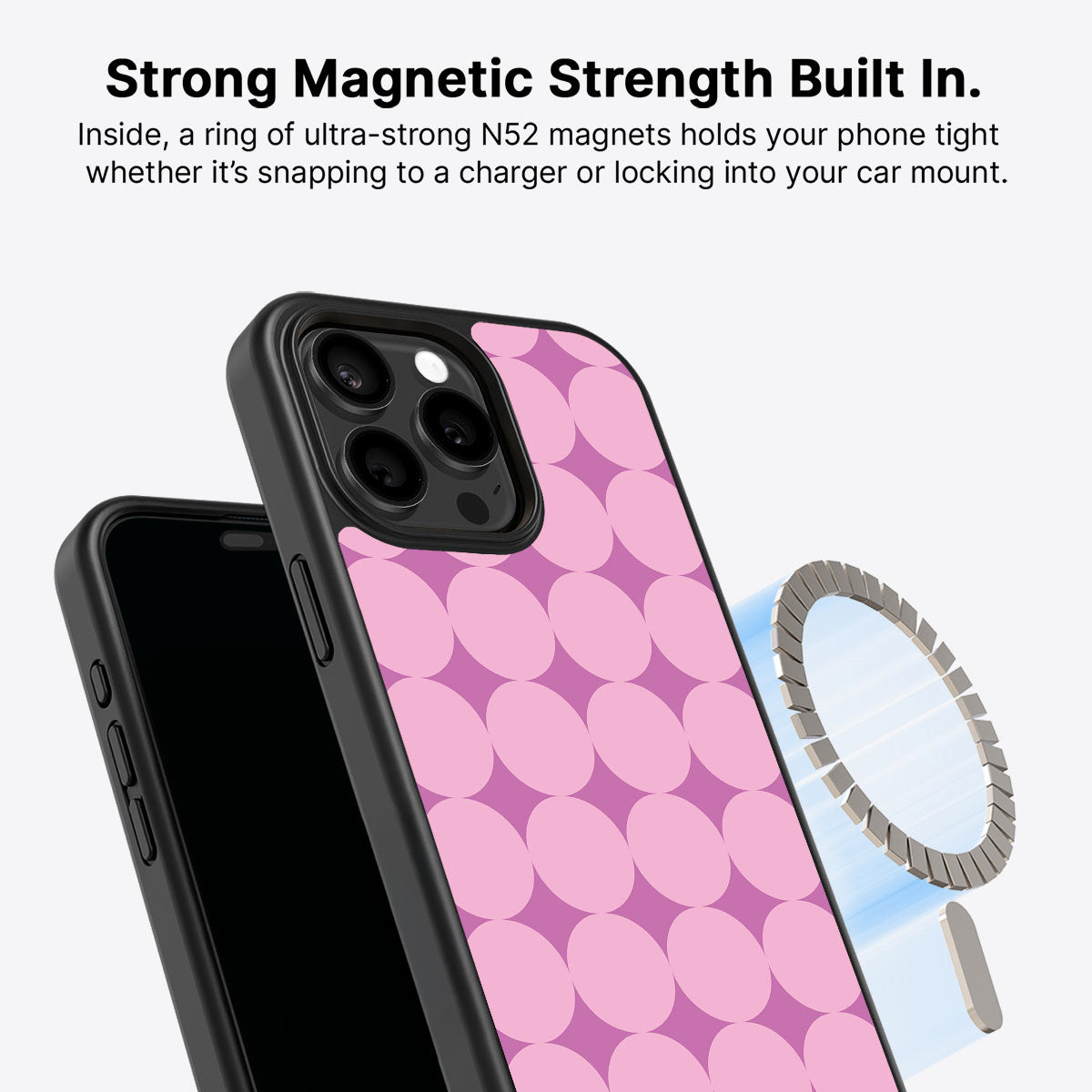 iPhone 14 Pro MagSafe case – Rose Garden design