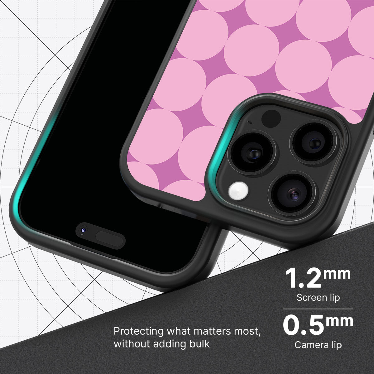 Rose Garden slim iPhone 14 Pro phone case