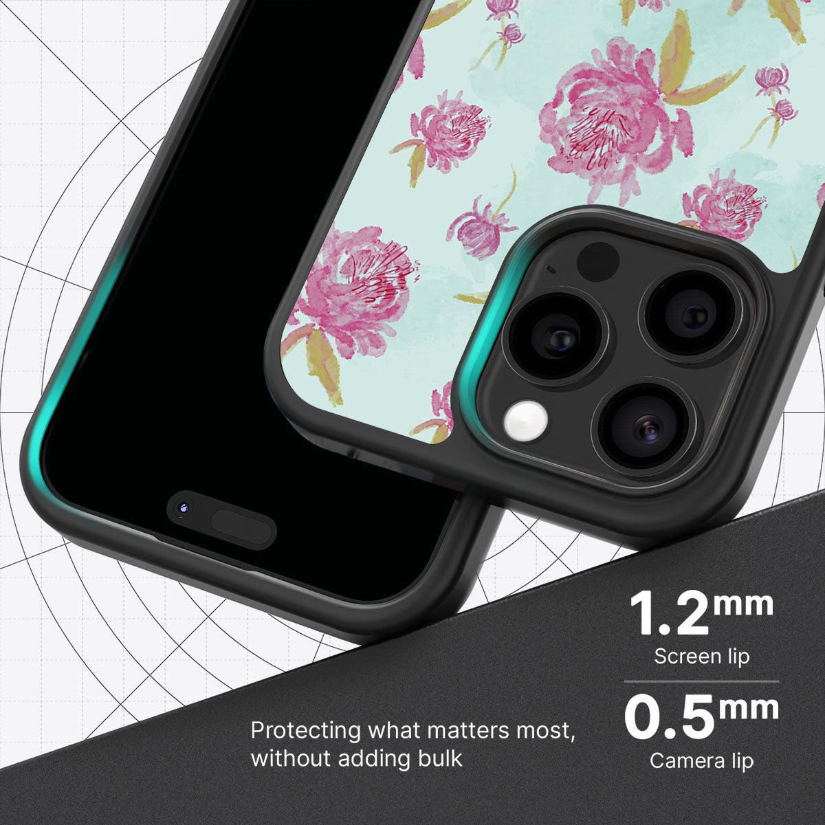 Rose Impressions - iPhone 14 Pro Case #case type_core (magsafe), #case type_core (non magsafe)