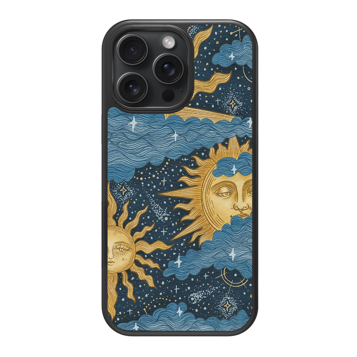 Solar Play design back view – iPhone 14 Pro case