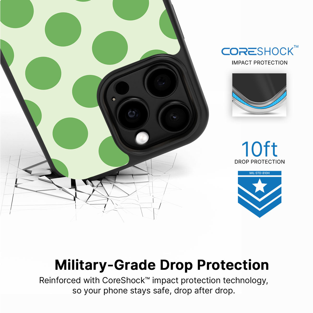 Versailles Garden iPhone 14 Pro case with drop protection
