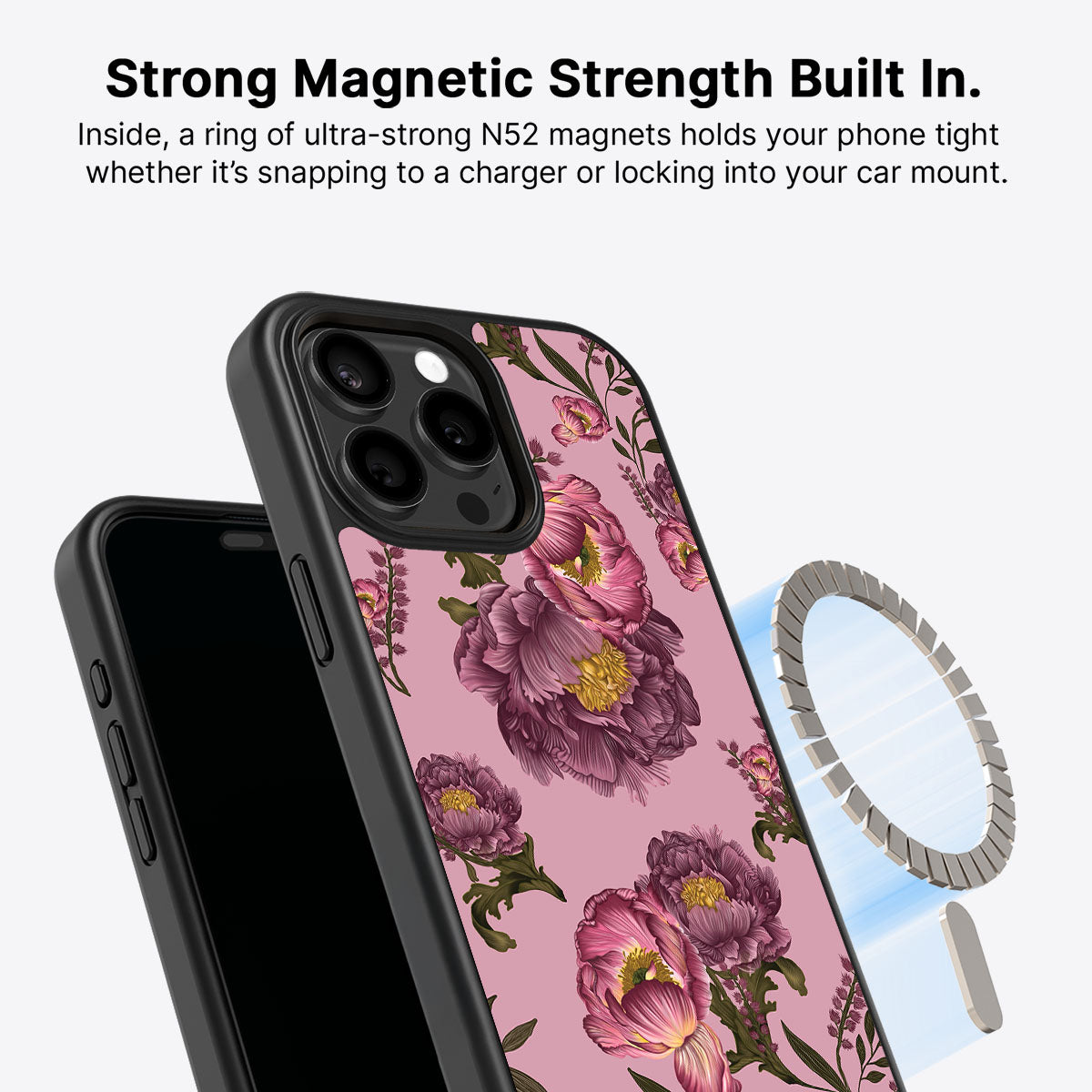 Vintage Blossoms - iPhone 14 Pro Case #case type_core (magsafe)