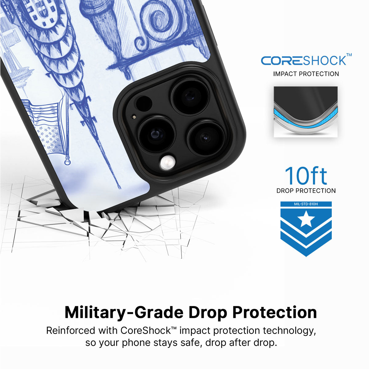 American Dream - iPhone 14 Pro Max Case #case type_core (magsafe), #case type_core (non magsafe)