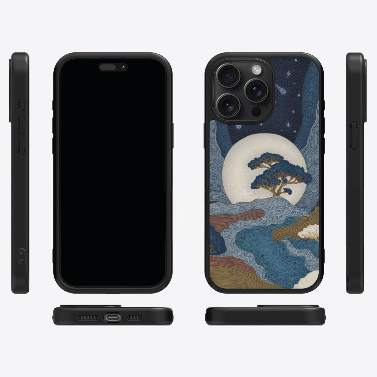Aura Farming iPhone 14 Pro Max case cover – multi-angle view