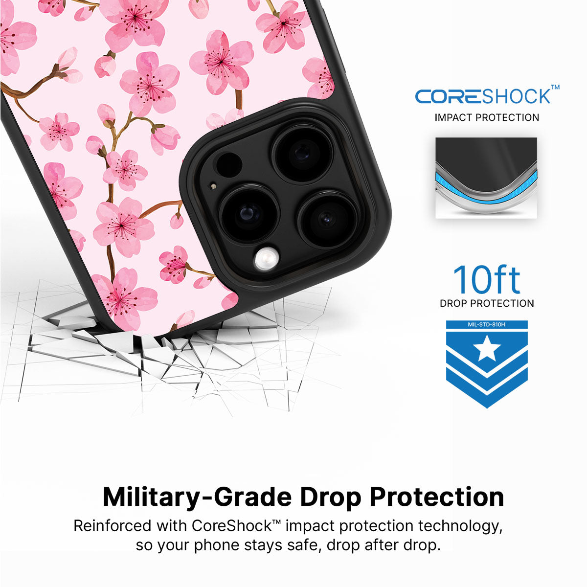 Cherry Blossom - iPhone 14 Pro Max Case #case type_core (magsafe), #case type_core (non magsafe)