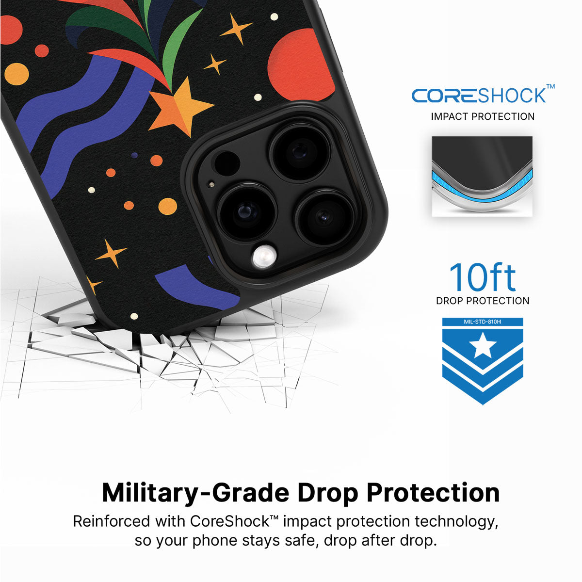 Jazz Jingles - iPhone 14 Pro Max Case #case type_core (magsafe), #case type_core (non magsafe)