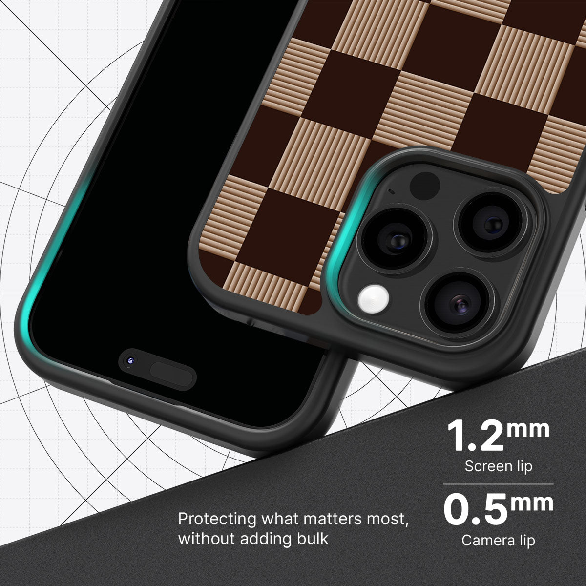 Latte Check - iPhone 14 Pro Max Case  #case type_core (magsafe), #case type_core (non magsafe)