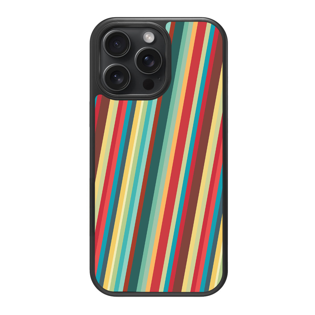 Retro Stripes - iPhone 14 Pro Max Case #case type_core (magsafe), #case type_core (non magsafe)