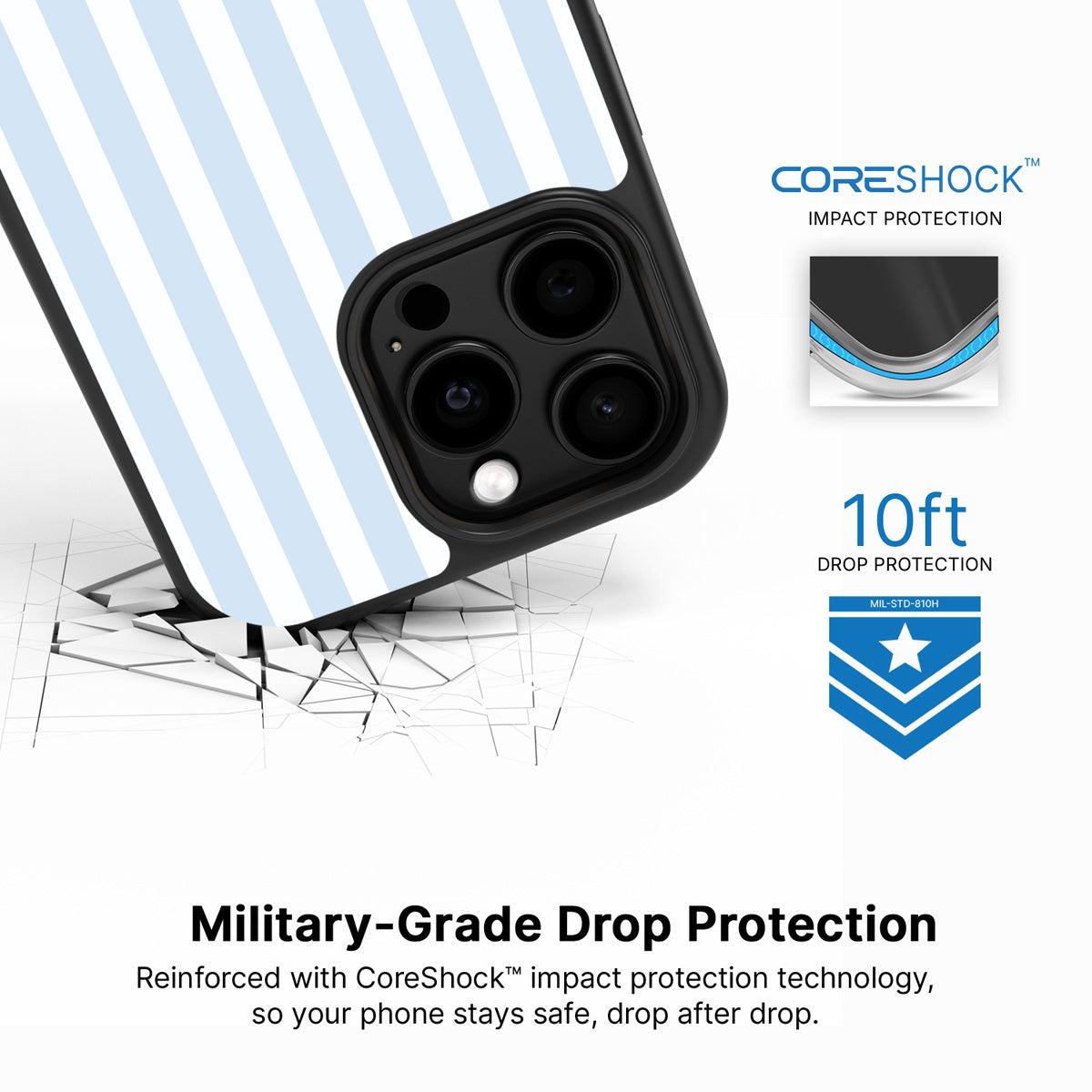 Riviera iPhone 14 Pro Max case with drop protection