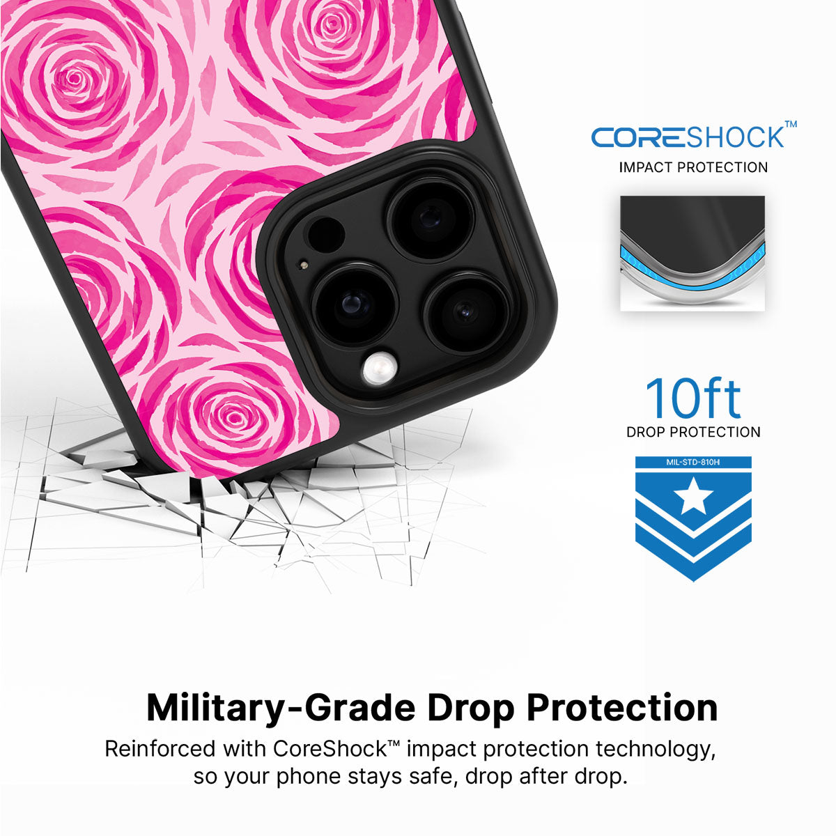 Rosy Reverie - iPhone 14 Pro Max Case  #case type_core (magsafe), #case type_core (non magsafe)