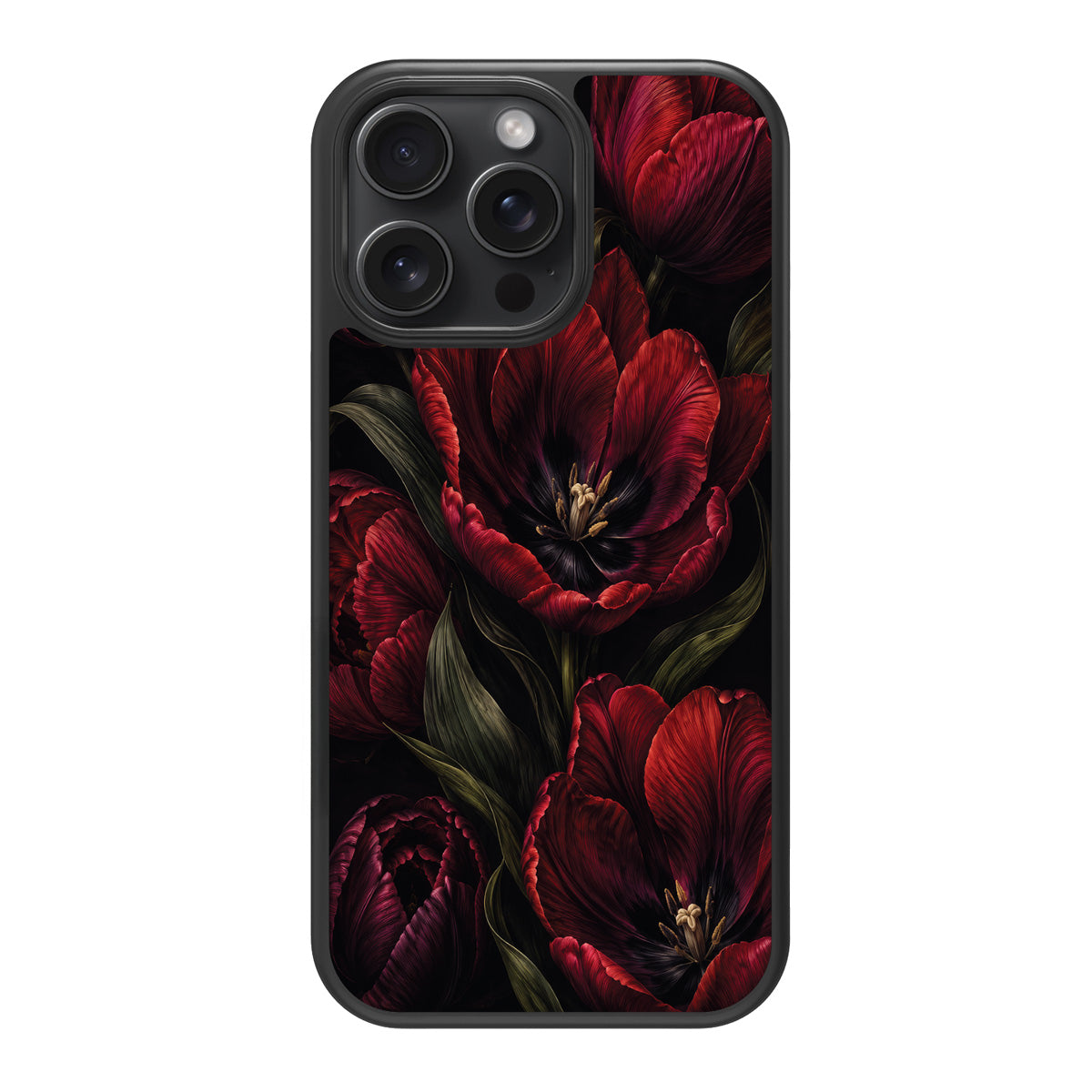 Scarlet Hour design back view – iPhone 14 Pro Max case