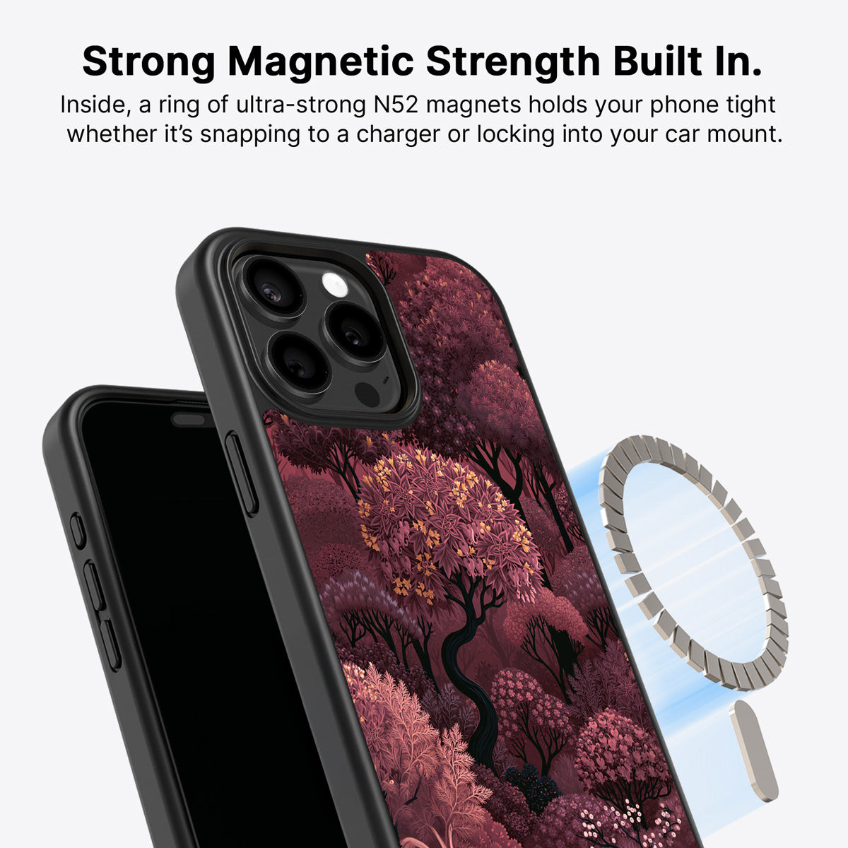 iPhone 14 Pro Max MagSafe case – Velvet Reverie design