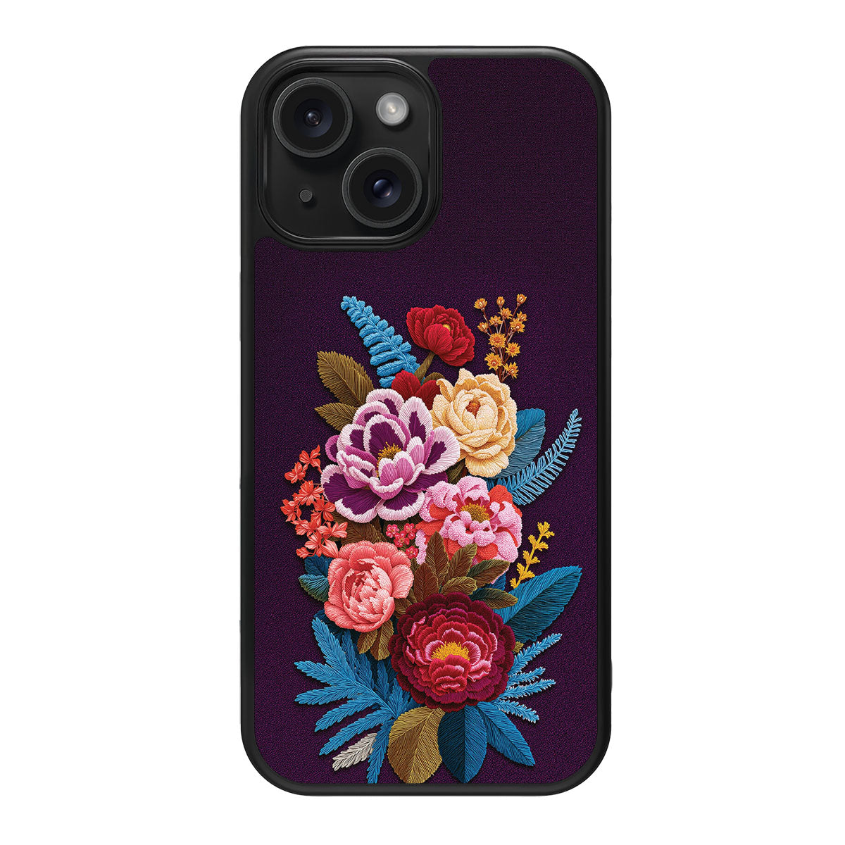iPhone 15 Case with MagSafe – Baroque Bloom
