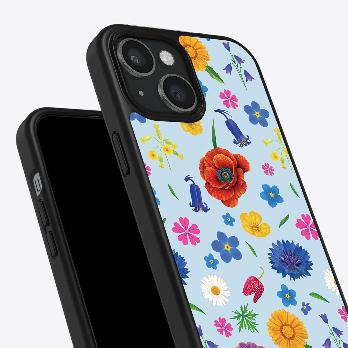 British Wildflowers - iPhone 15 Case #case type_core (non magsafe)